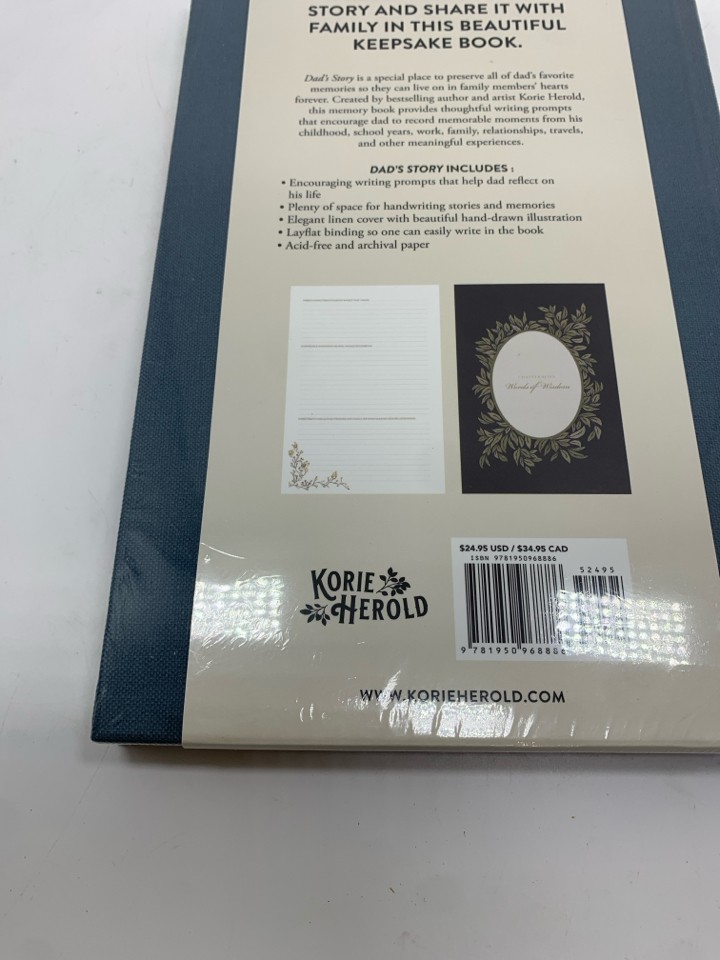 DADS STORY NIP JOURNAL.