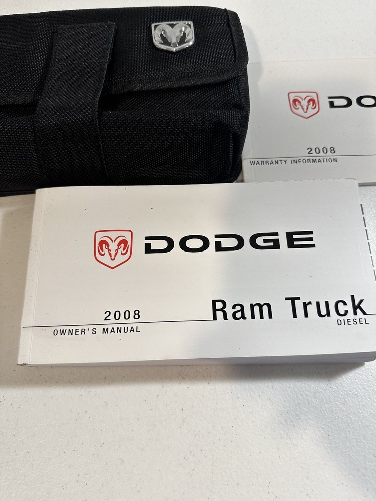 2008 Dodge Ram Owner's Manual Set