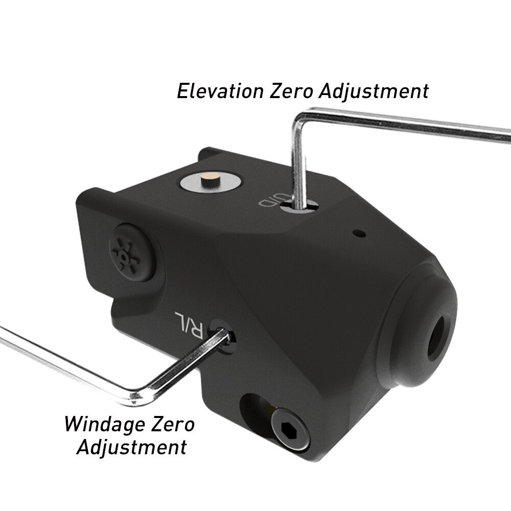 Laspur Metal Compact Laser Sight Rechargeable Battery