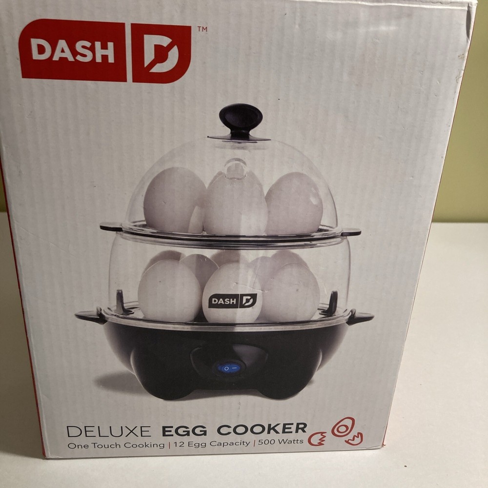 Dash deluxe egg cooker two-tier inbox