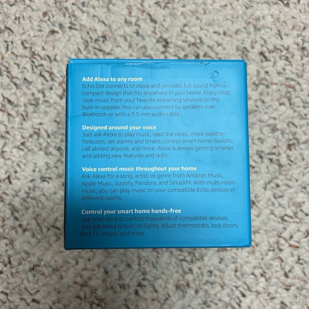 NEW Amazon Echo Dot 3rd Generation w/ Alexa Voice Media Device