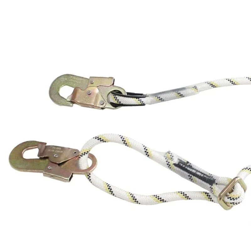 Adjustable Work Position Lanyard Tree Climbing Fall Protection Equipment New