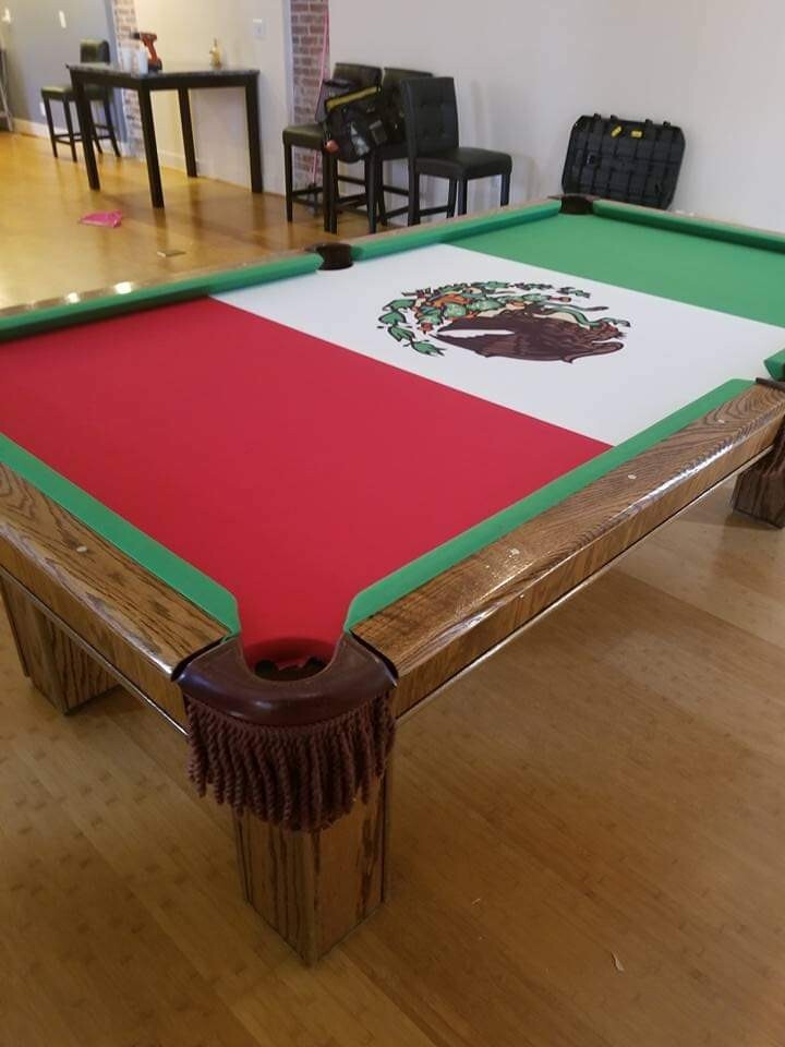 CUSTOM pool table felt cloth
