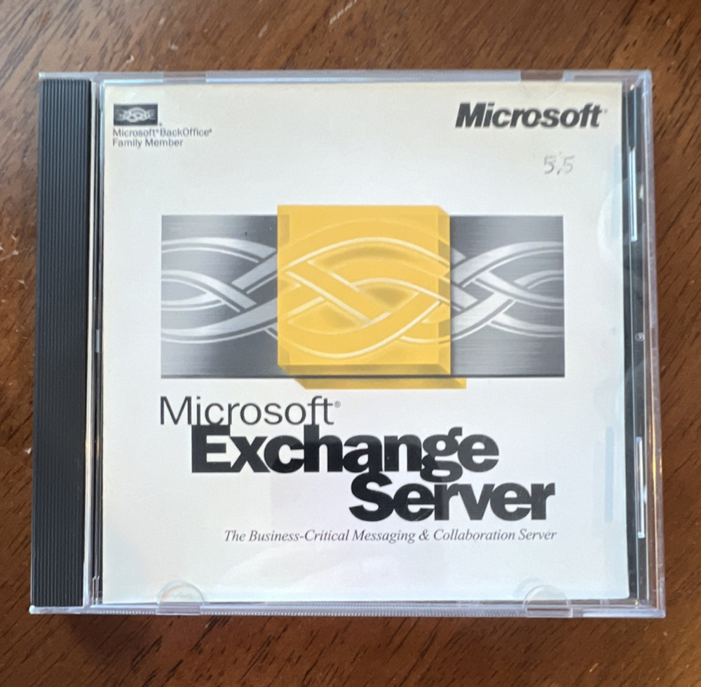 Microsoft Exchange Server 5.5 Messaging & Collaboration Server CD