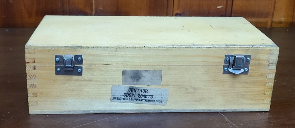 MORSE TAPER 3 TAPPING ATTACHMENT 1/4" TO 3/4"