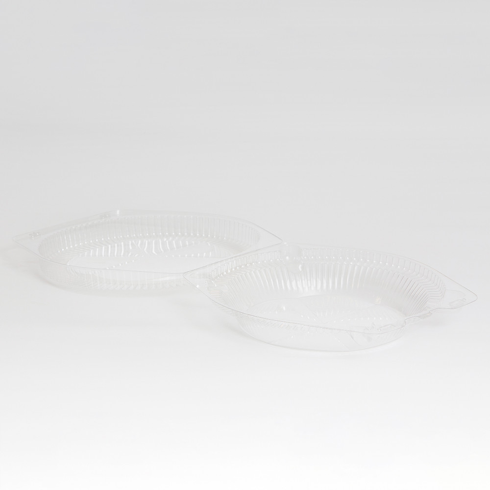 Inline Plastics SLP110 Sure Lock 105 oz. Clear PET Food Pie Container | 200/Case