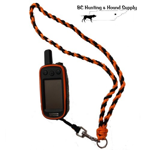 Custom Made PARACORD LANYARD for GARMIN ASTRO (Protect/Secure)