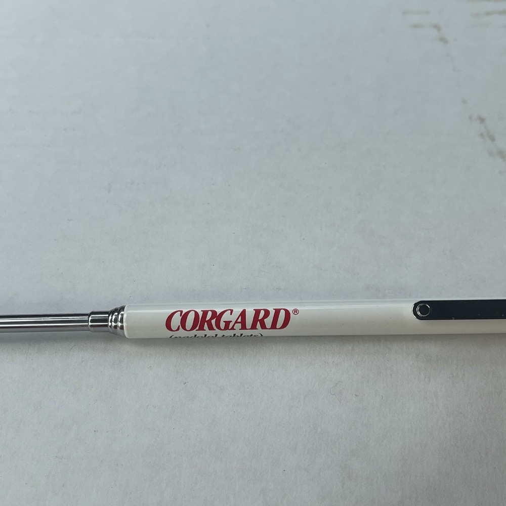 Corgard: telescoping pointer With Pen Clip Drug Representative Gift