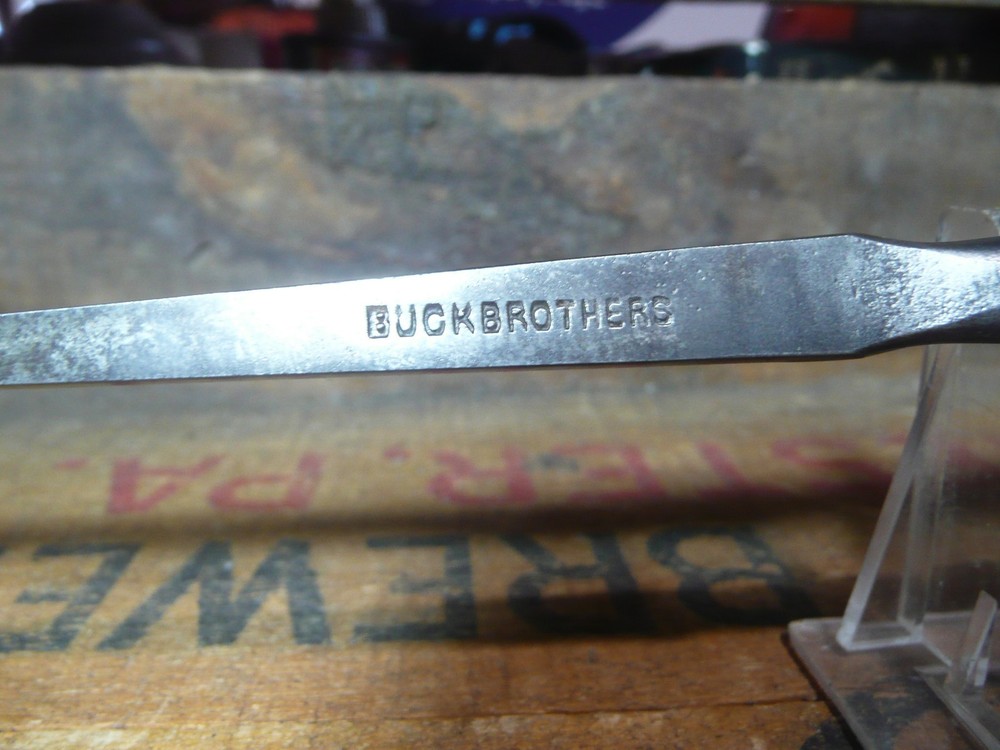 Vintage BUCKBROTHERS Mortise Socket Chisel 1/8"