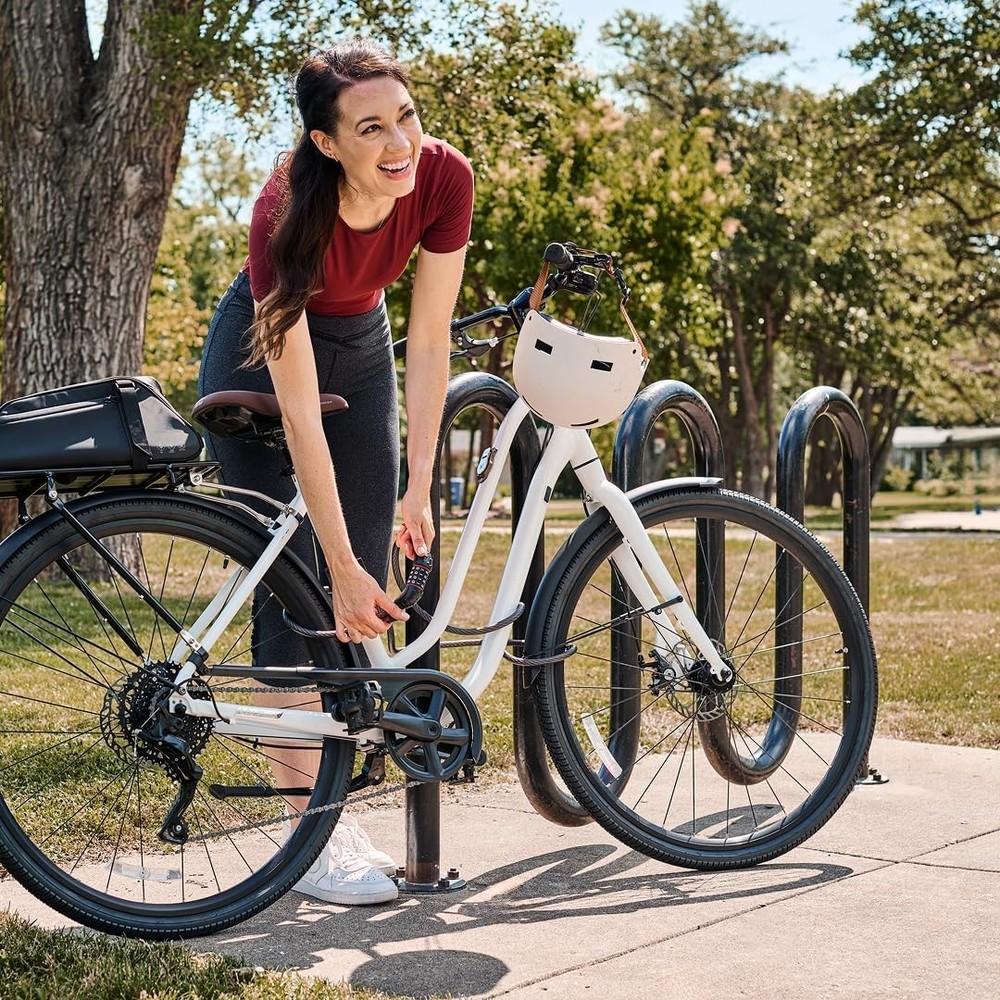 Master Lock Cable Lock, Set Your Own Combination Bike 6 ft. Long, Black