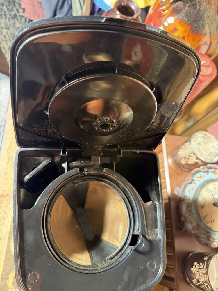 Cuisinart 12-Cup Programmable Thermal Coffee Maker Stainless Carafe Black Tested