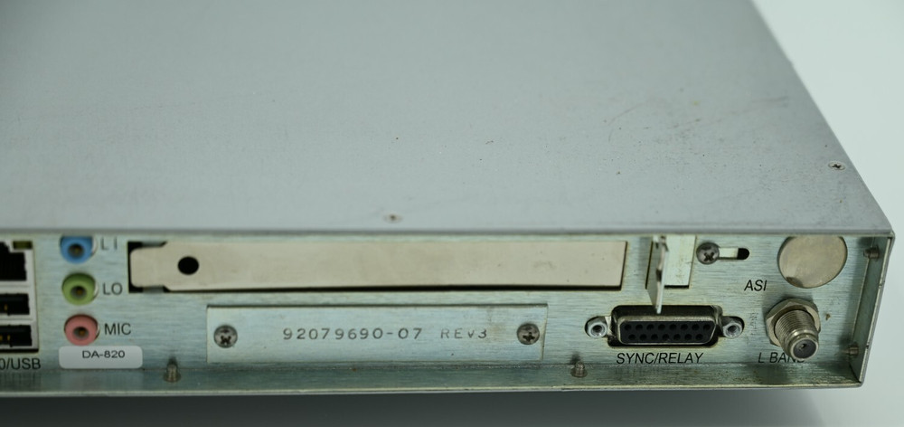 International DataCasting SuperFlex DVB-S / DVB-S2 MultiMedia SERVER