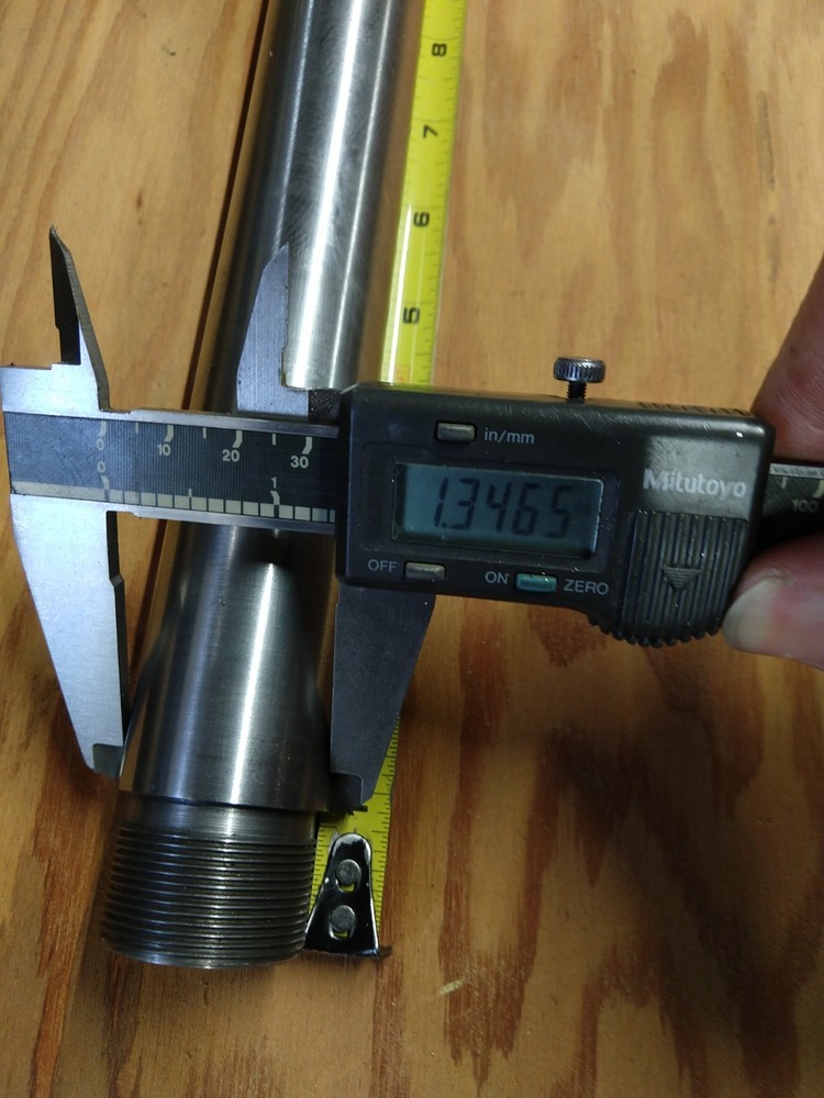 5C COLLET DRAWBAR EXTENSION 32" LENGTH