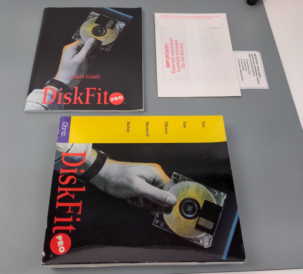 DiskFit PRO ~ Apple Mac Backup Software by Dantz