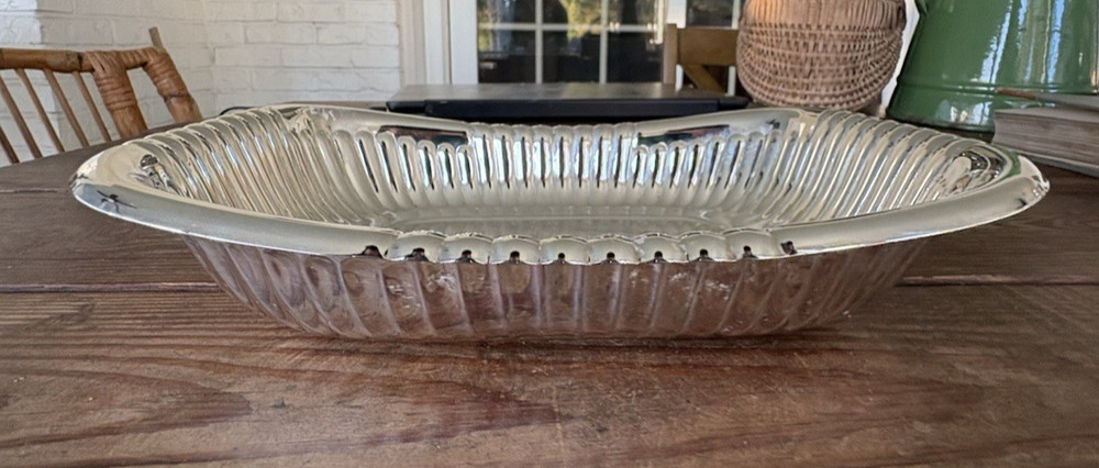 Vintage Sheffield Reed & Barton Silverplate Rectangular Serving Dish 10.5 x 7.5"
