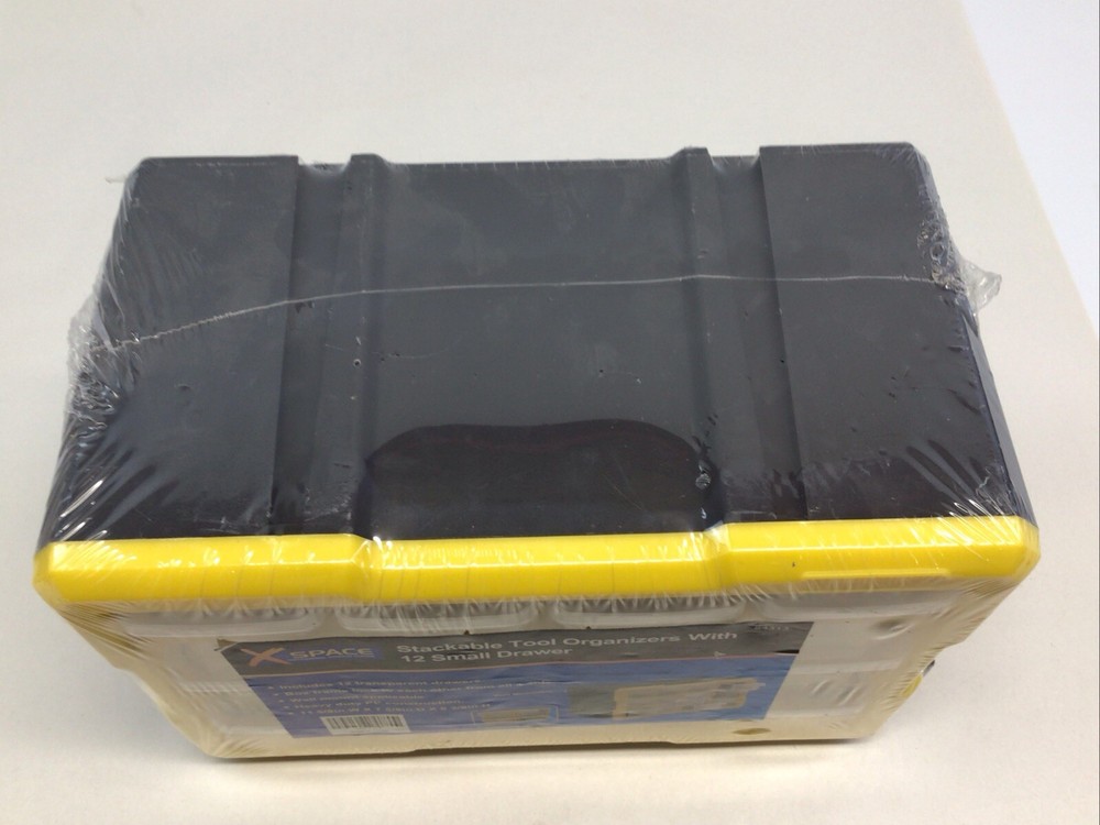 X Space Stackable Tool Organizers With 12 Small Drawer 84313