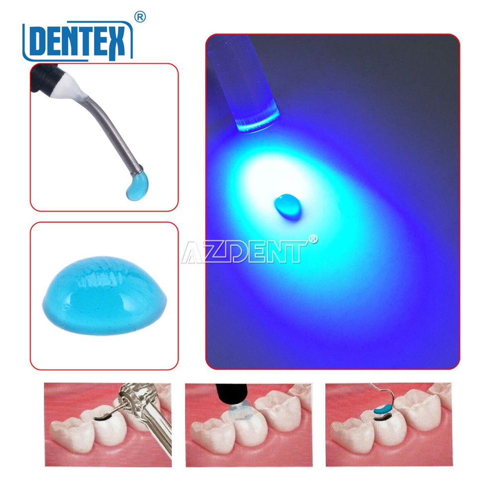 Dental Temp Flow Light Curing Temporary Filling Composite Material 2.5g