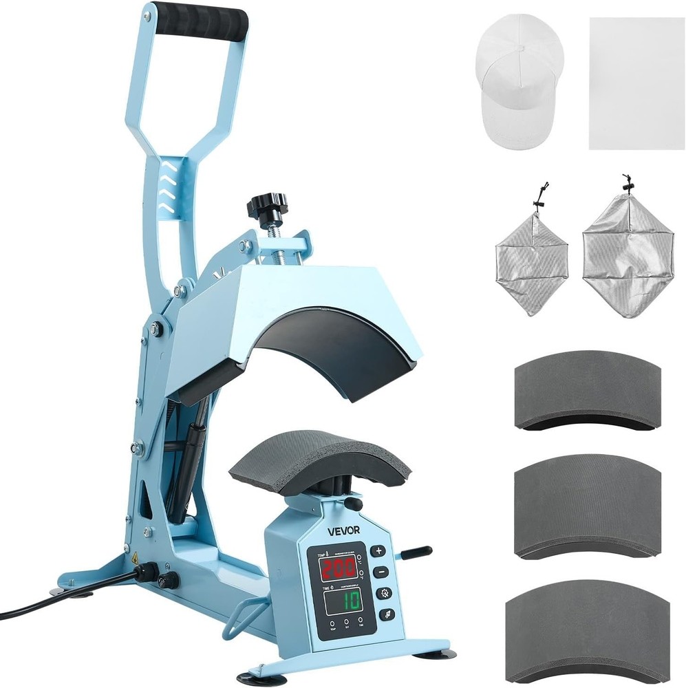Compact Hat Heat Press for Multi-Material Projects: Reliable, Fast & Lightweight