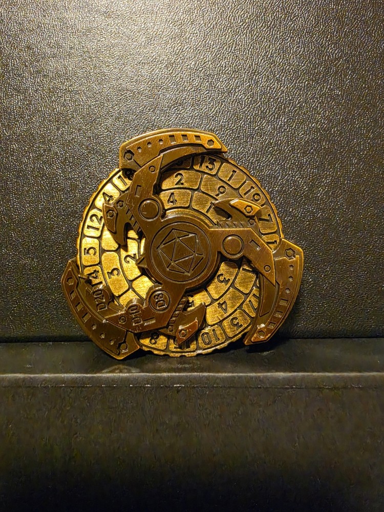 Metal DnD Dice Spinner