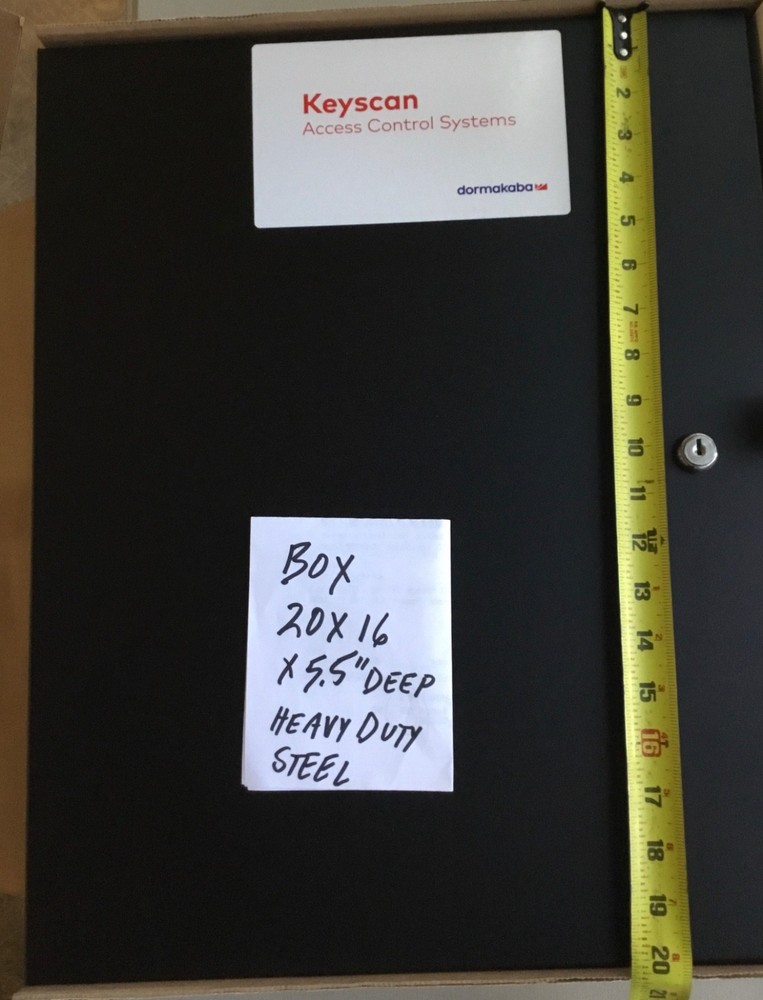 NEW Complete KEYSCAN CA4500 4-Door Access Control System with Mounting Enclosure