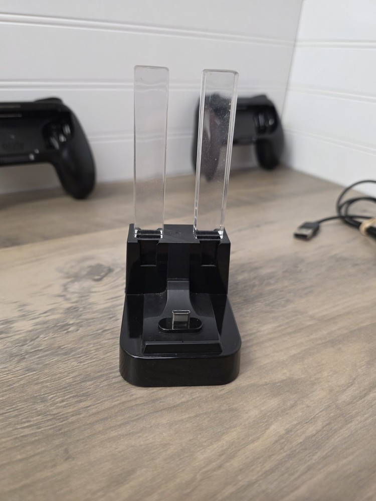 Orzly Black Nintendo Joy-Con Charging Dock Switch Game With Controller Charger
