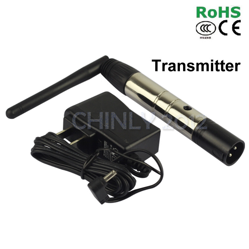 DMX512 Receiver Transmitter 2.4G Wireless Lighting Controller for DMX Equipment