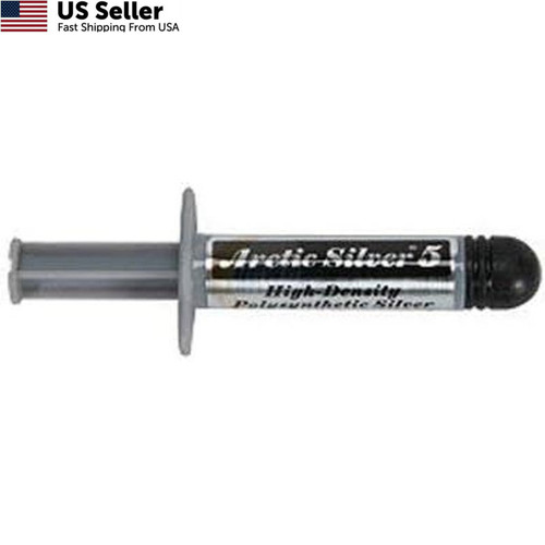 Arctic Silver 5 AS5-3.5G Thermal Paste,Black, Grey