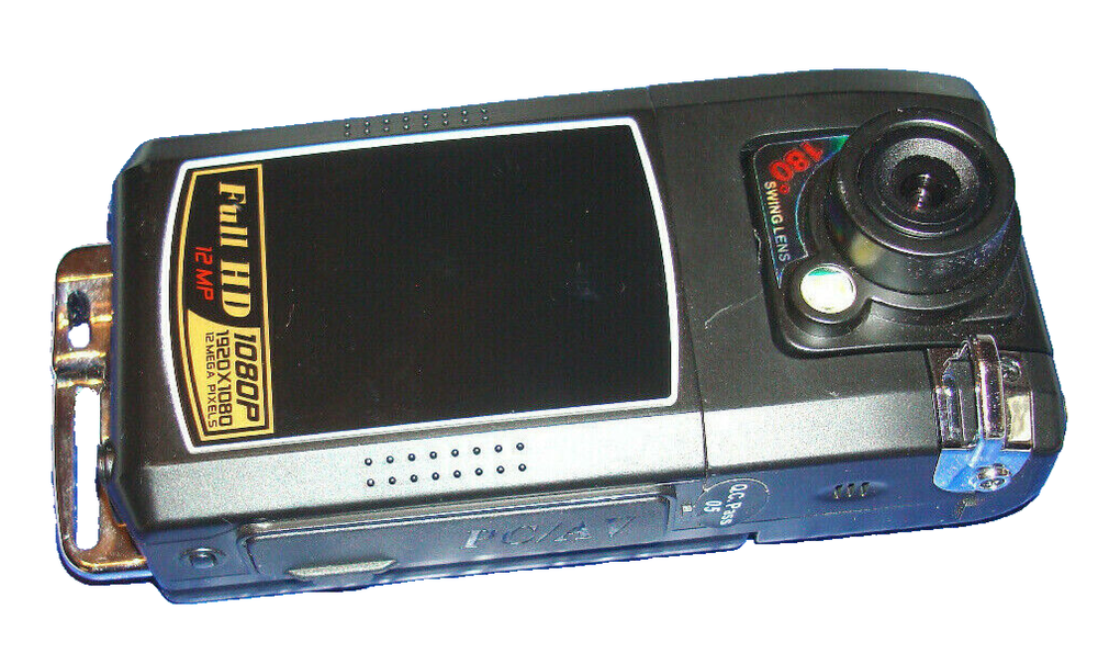 MobileSpec Pocket Camcorder / Dash Cam Replacement - 12MP Black