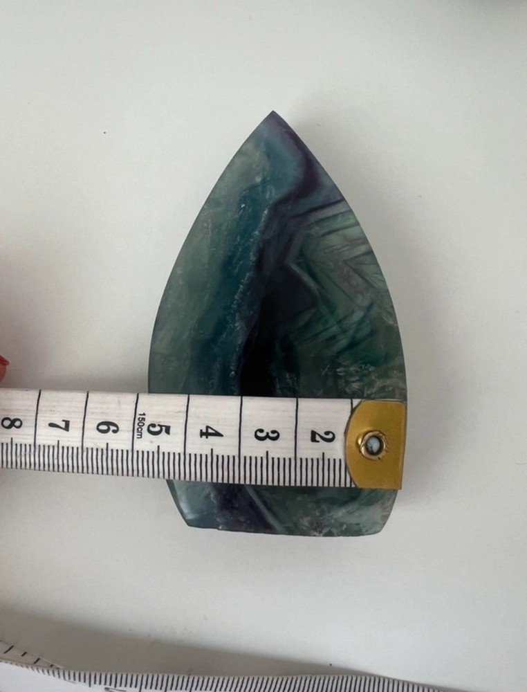 153g Fluorite Polished Teardrop