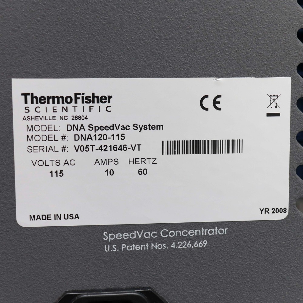 Savant SpeedVac DNA 120 Concentrator