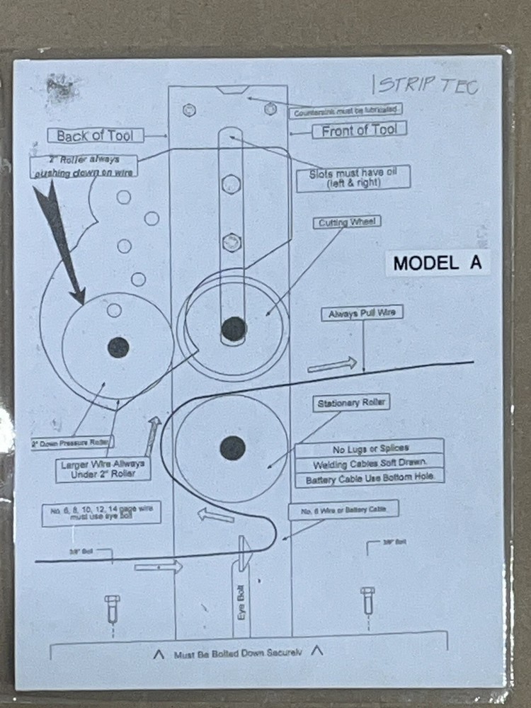 Strip Tec Wire Stripping Tool
