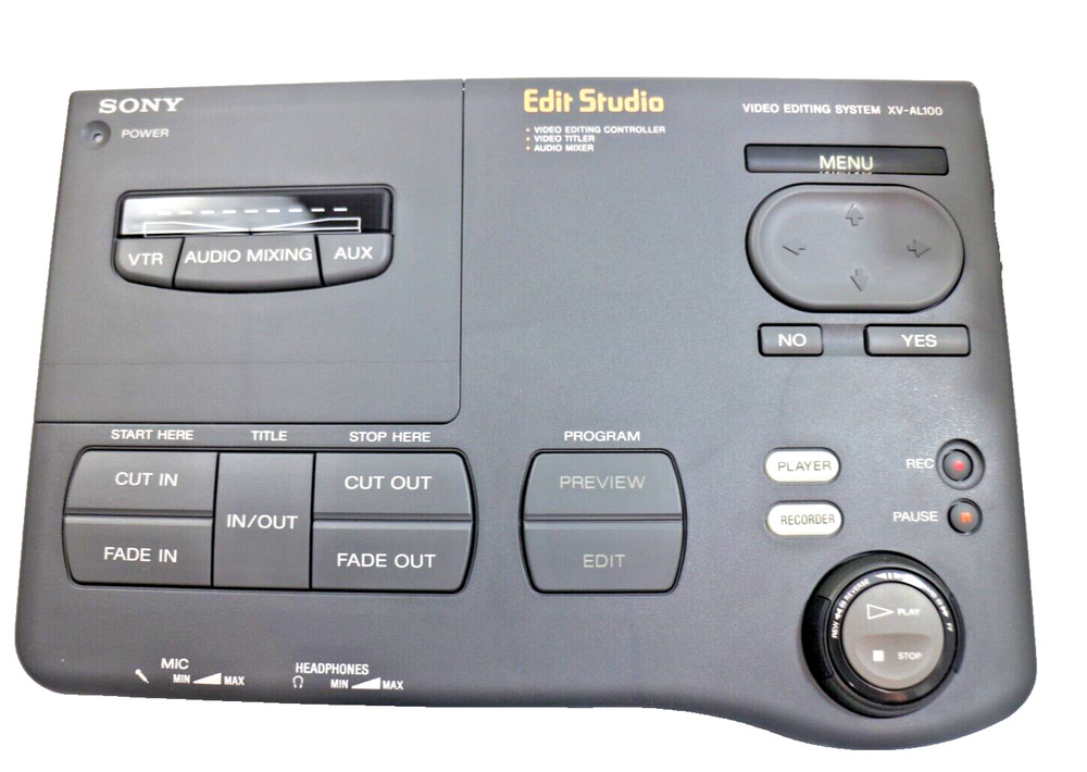 Sony Edit Studio XV-AL100 (NTSC) Video Editing System in Box