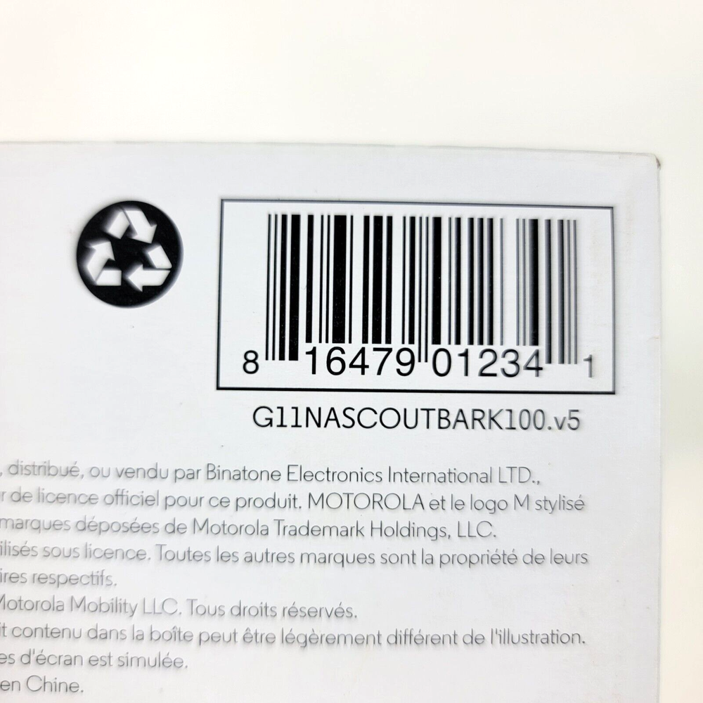 No Bark Collar Static Correction Motorola SCOUTBARK100