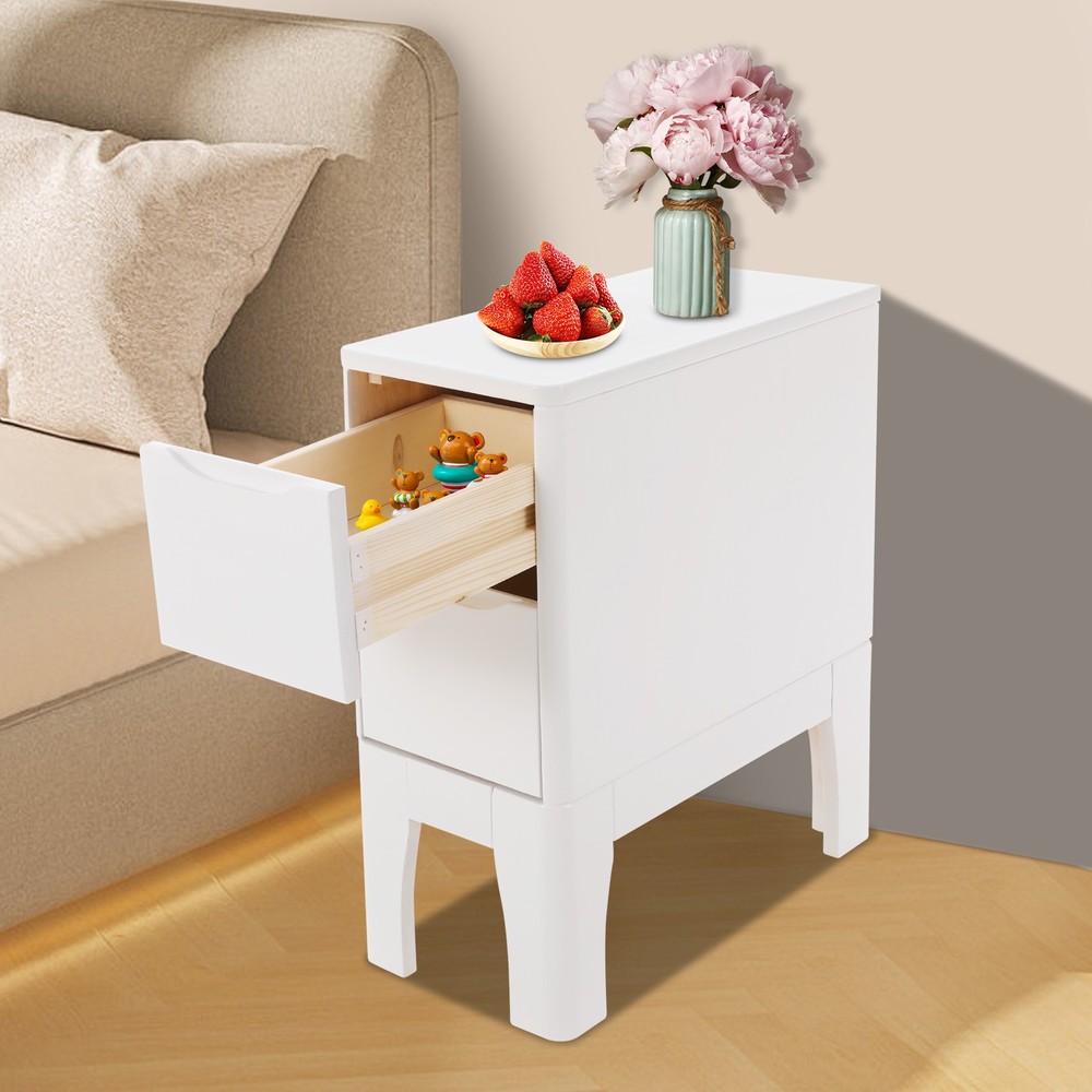 Bedside Table, Sofa Side Table, Bedside Table with Drawers Bedside Table