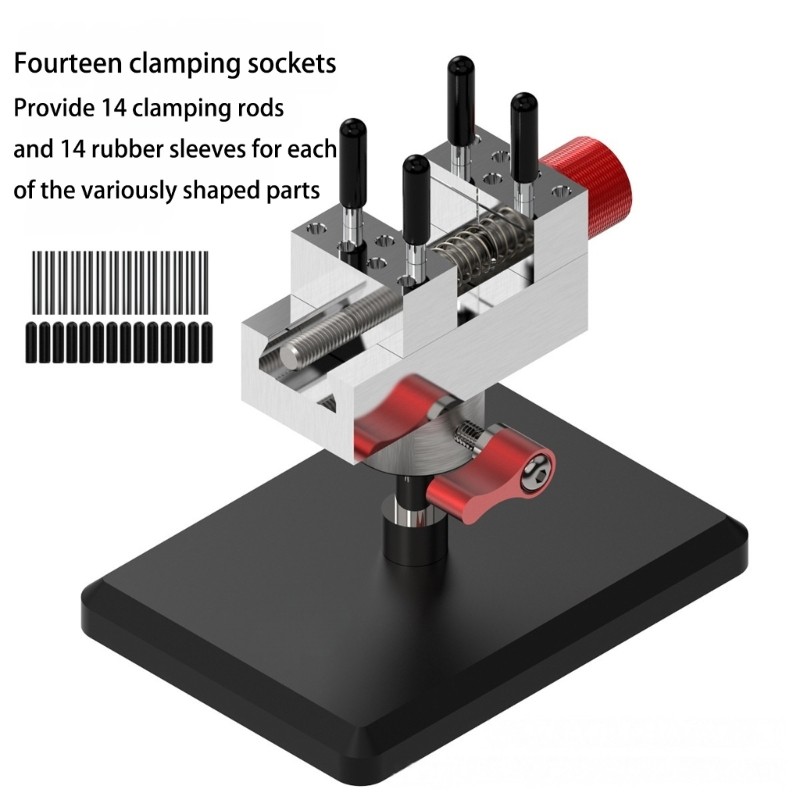 Professional Grade Adjustable Clamping Table Rustproof Design for Workshop