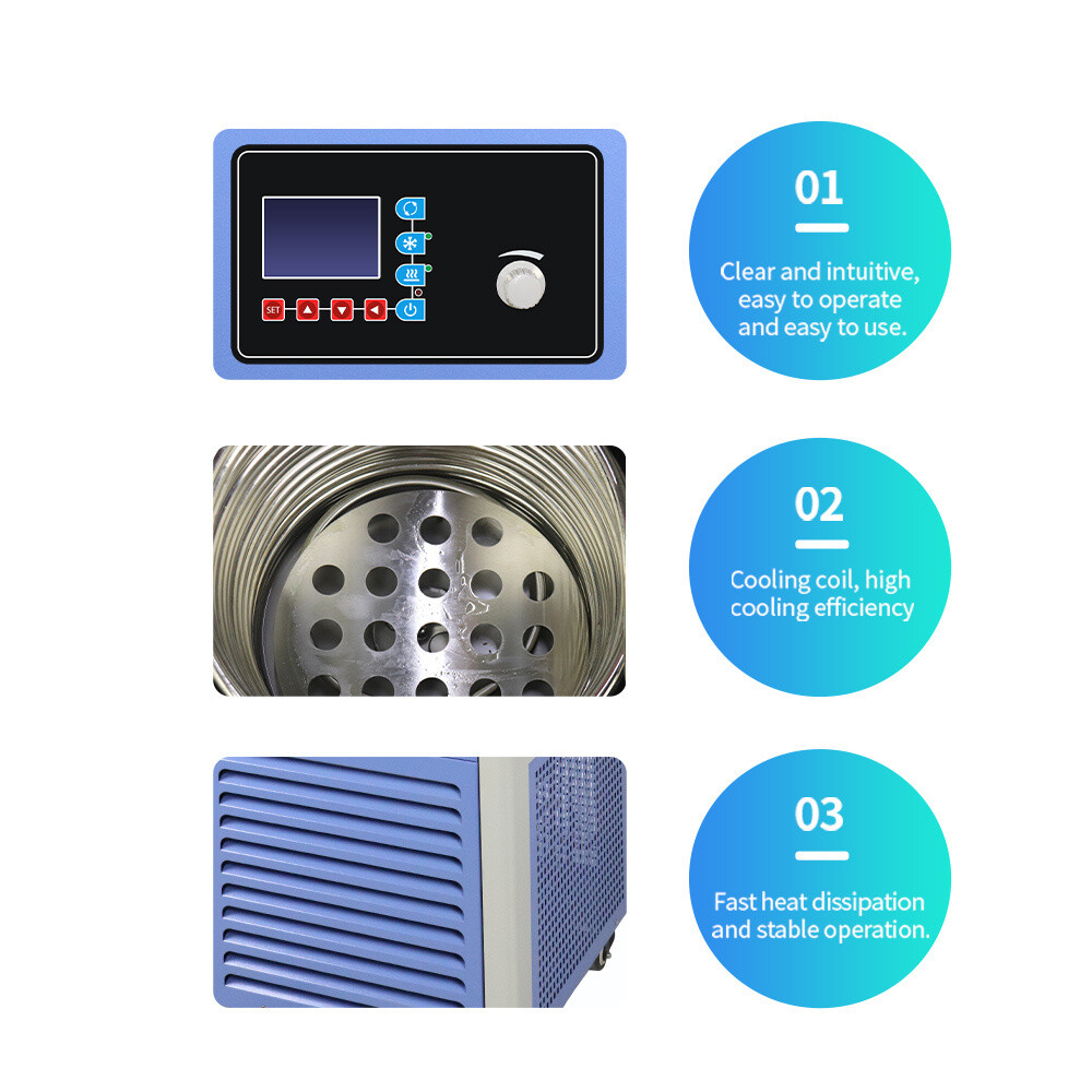 Lab Cryogenic Thermostatic Circulator Cooling Chiller with Heating Stirring Unit