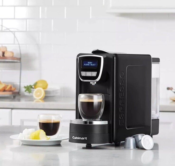 Cuisinart EM-15TG Espresso Defined Programmable Espresso Machine - Black