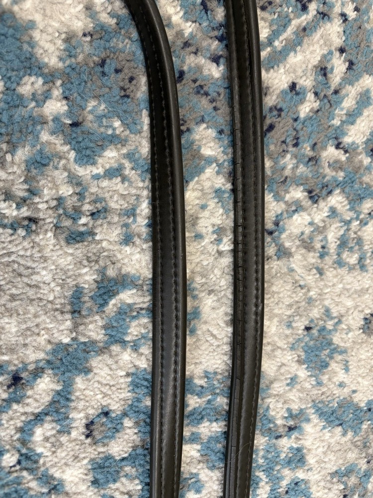 Thinline Comfort Grip Reins Black 60” Buckle ends