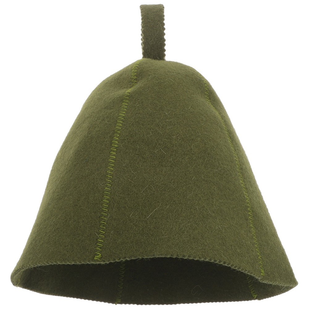 Wool Bathing Hat Sauna Accessory Supplies Felt Hats Absorbent Cap