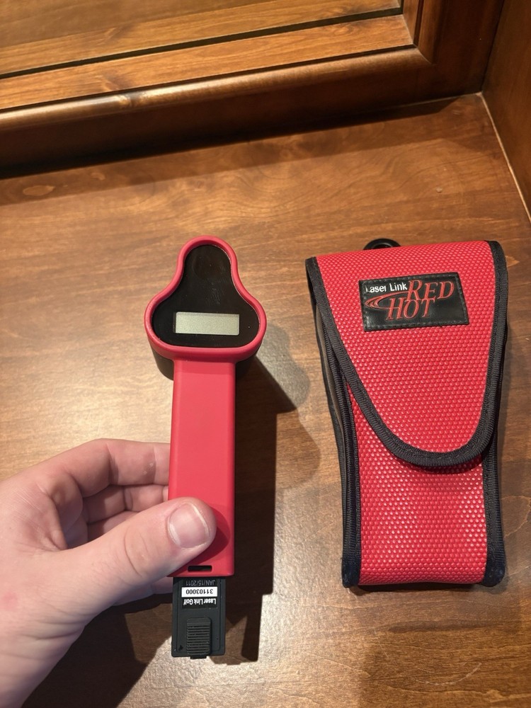 Laser Link Golf Rangefinder. Tested. Laser Link Red Hot Golf Range Finder