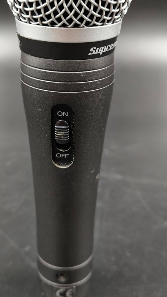 Supreme DM-58 Microphone Used Working Black