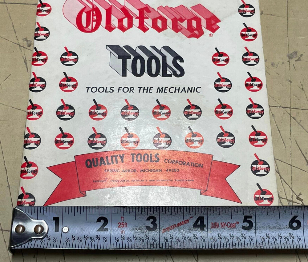 Vintage Original 1976 Oldforge Mechanic Tools Catalog 40 Pgs