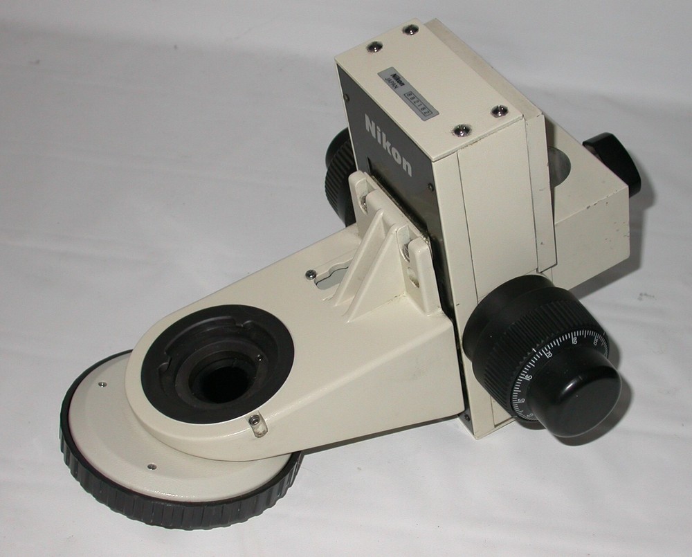 NIKON MICROSCOPE COARSE AND FINE FOCUS MOUNT