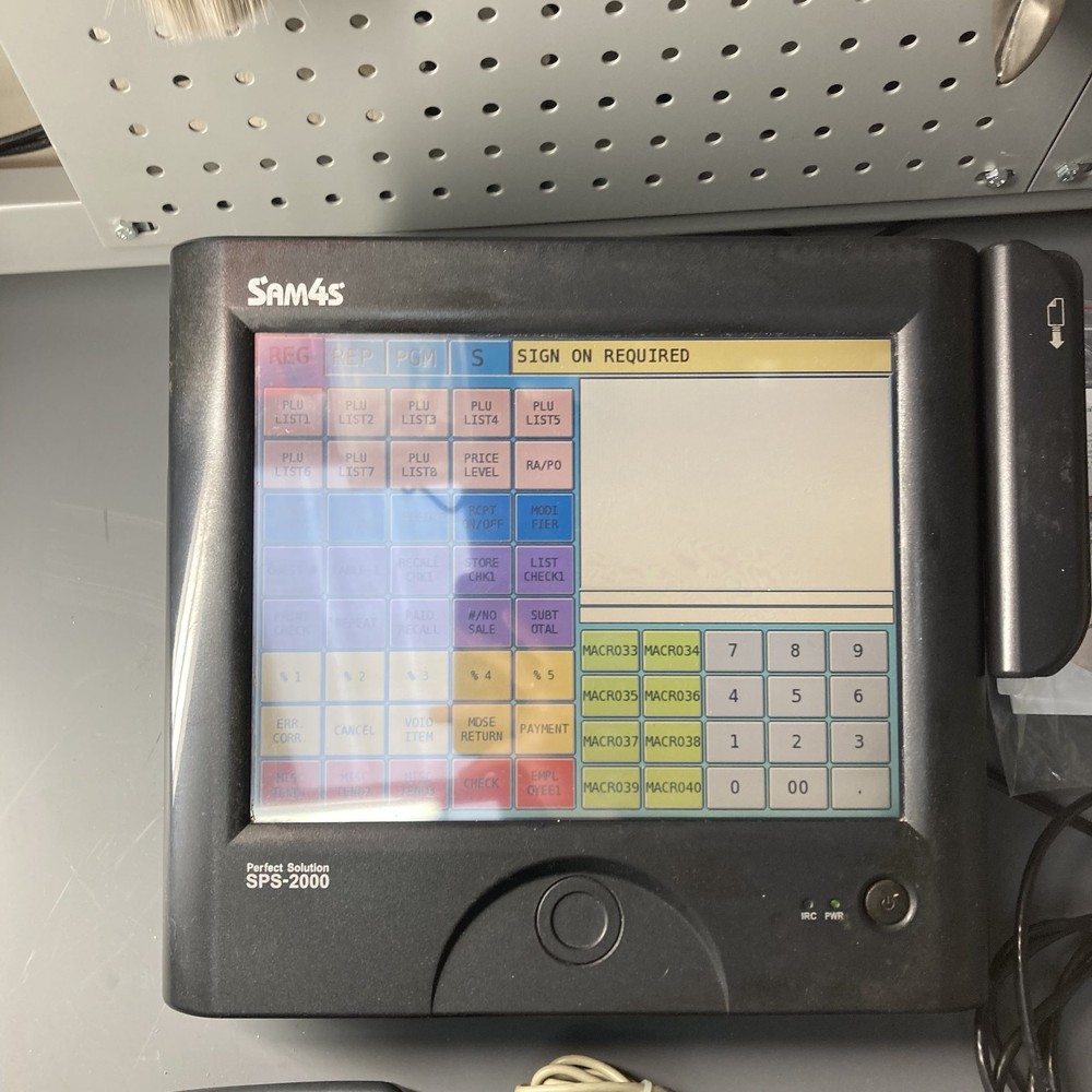 Sam4s SPS-2000B POS Touch Screen Cash Register POS System
