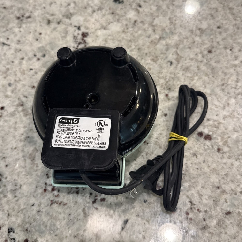 Dash Mini Waffle Maker Breakfast Egg Chaffle