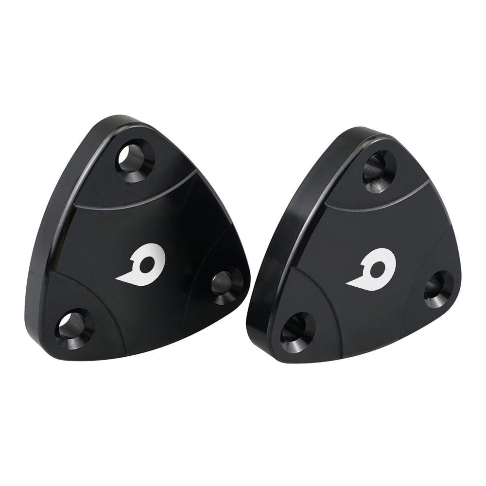 Pair Sun Visor Plates Replacement For Chevy Camaro For Firebird
