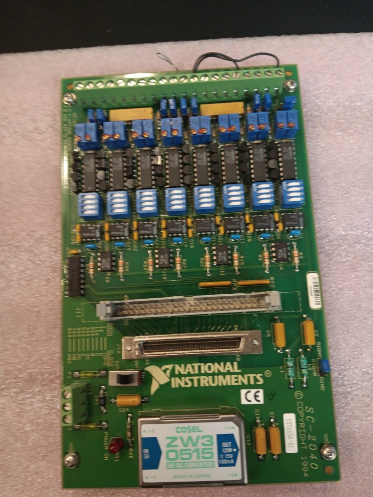 National Instruments SC-2040 Sampling Differential Amplifier 182667A-01 (B4)