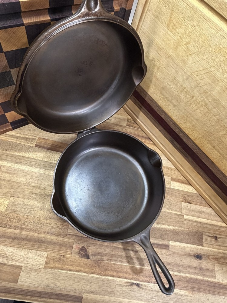 Wagner Sidney O - #8 Double Skillet