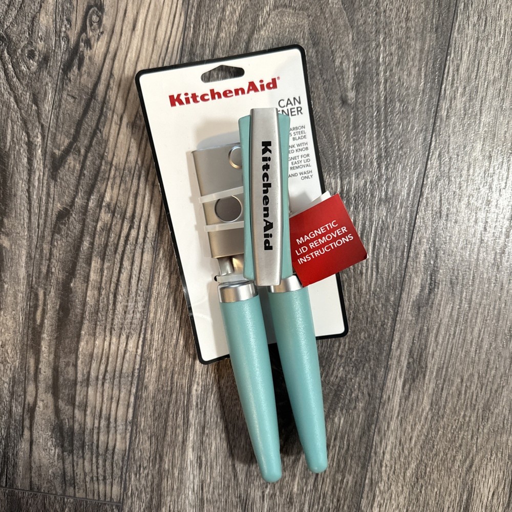 KitchenAid Can Opener, One Size Aqua Sky NEW