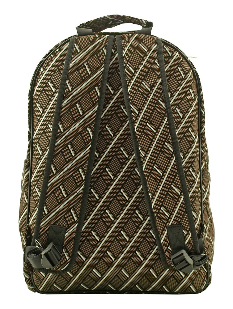 Jungle Hive Lifestyle Backpack - Brown Diamond Pattern